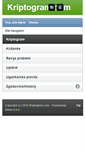 Mobile Screenshot of kriptogram.com